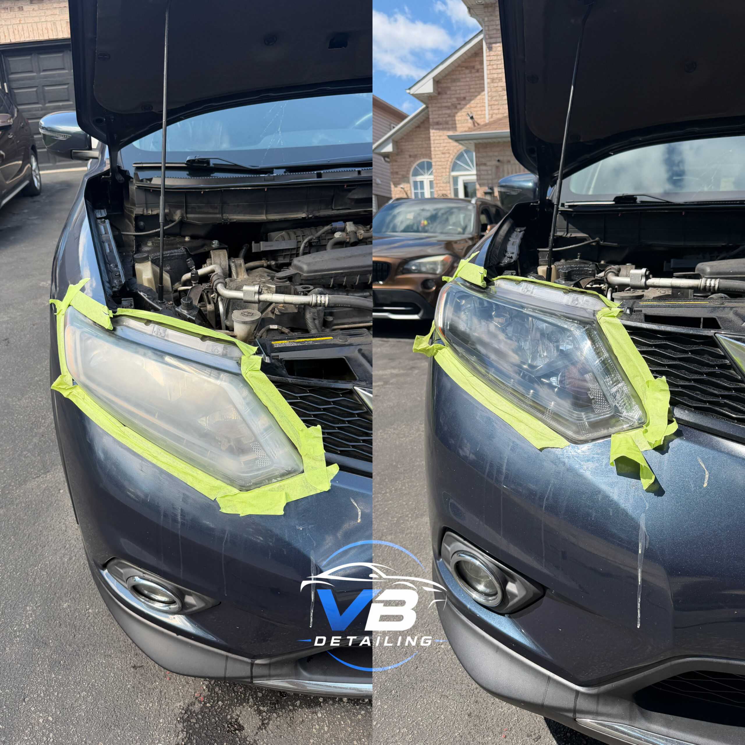 Car Headlight restoration service