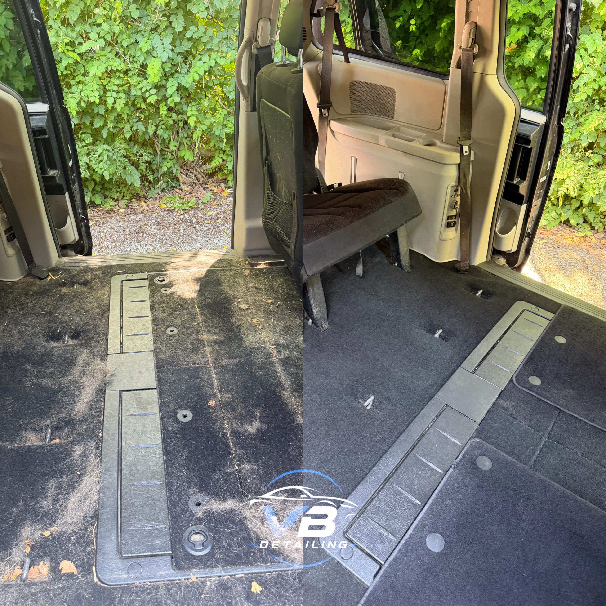 Vehicle detailing close-up